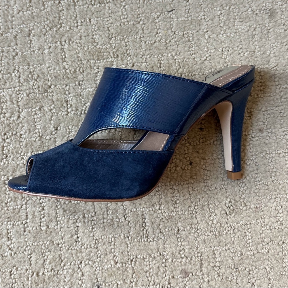 Alfani Step N Flex Morgin Peep-Toe Heel in Blueberry in Women’s Size 5